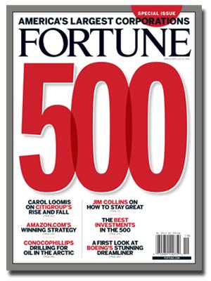 fortune 500 company definition