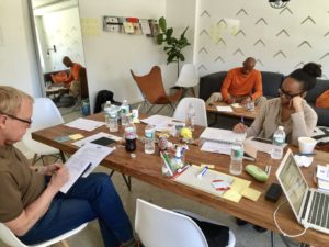 writing workshop participants